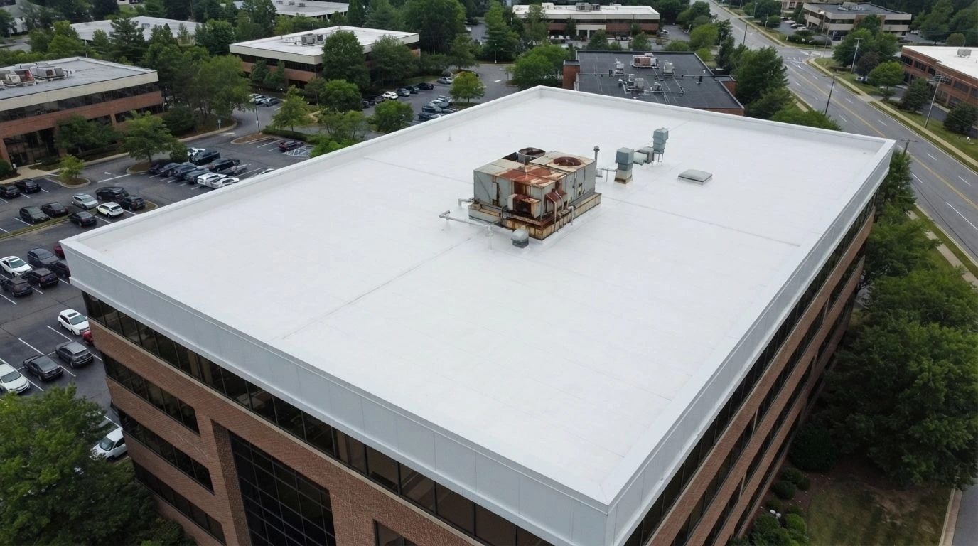 Commercial roof installation Atlanta