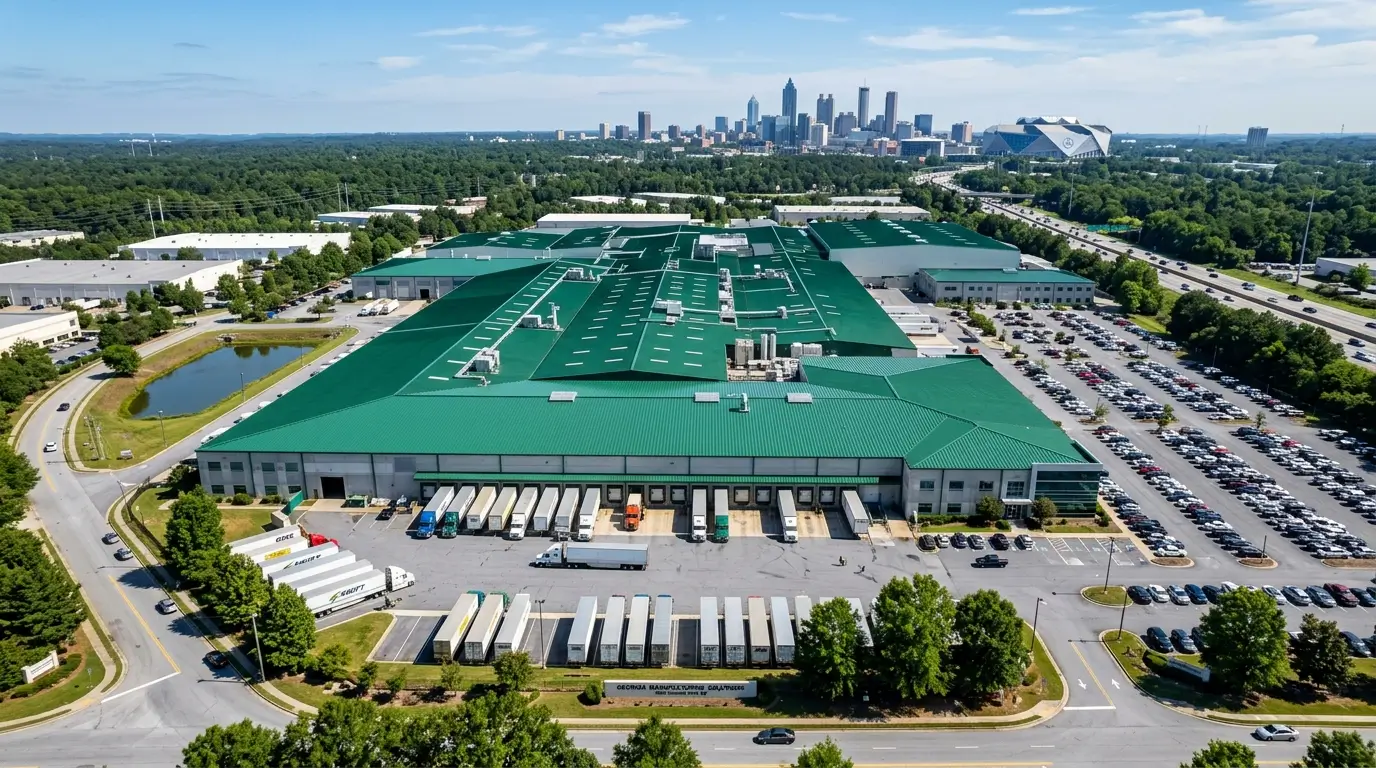 Atlanta commercial roofing work