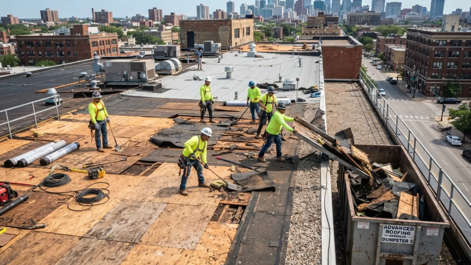 Commercial Roof Replacement Atlanta