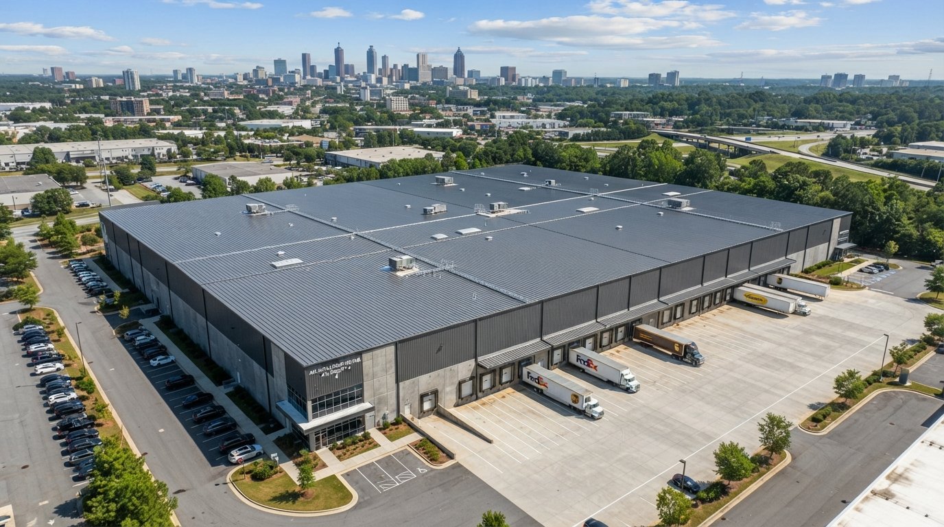 Commercial roof replacement Atlanta