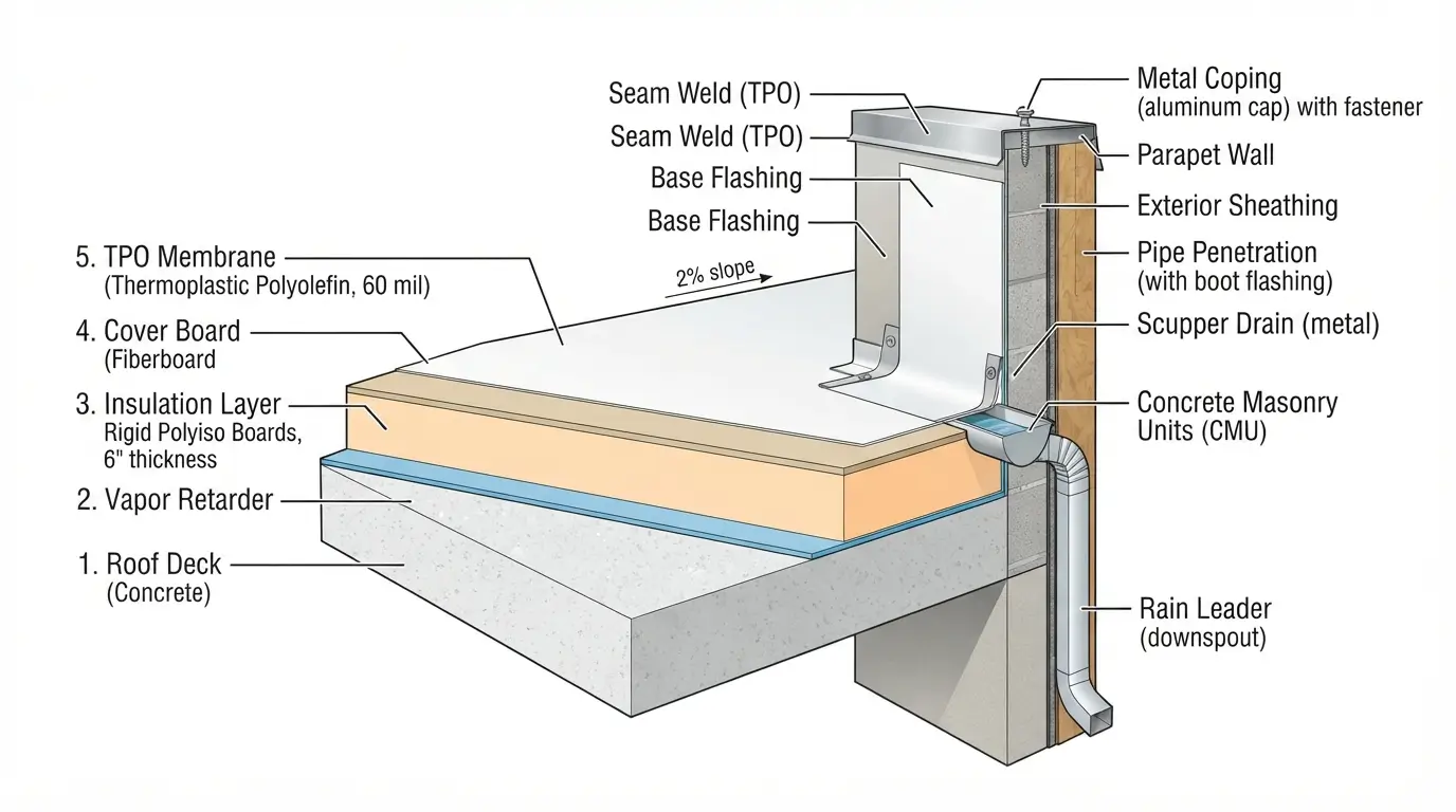 Commercial Roof Installation Atlanta