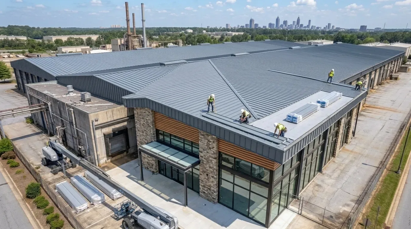 Metal Roofers in Atlanta